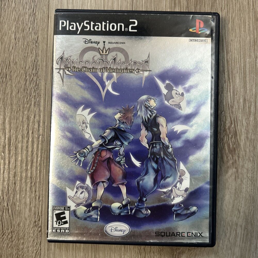 Kingdom Hearts Re: Chain of Memories PS2 PlayStation 2 Complete CIB w/ Reg Card